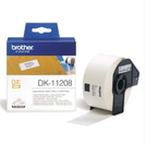 Etykiety Oryginalne Brother DK-11208 (DK-11208) (Biały) (400 szt., 38 mm, 90 mm)