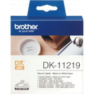 Etykiety Oryginalne Brother DK-11219 (DK-11219) (Biały) (1000 szt., 12 mm)