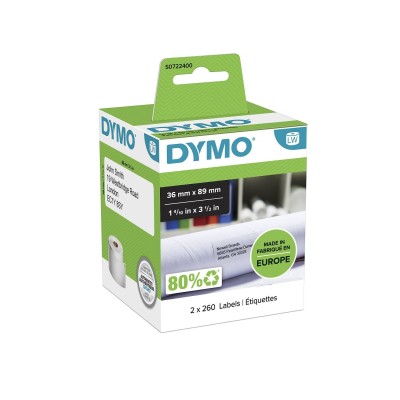 Etykiety Oryginalne DYMO LW-9110 (LW-9110) (Biały)