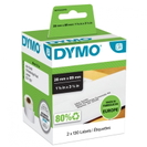 Etykiety Oryginalne DYMO LW-99010 (LW-99010) (Biały)