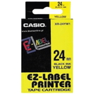 Taśma Oryginalna Casio XR-24YW1 (XR-24YW1) (Żółty) (24 mm, 8 m)