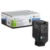 Toner Oryginalny Lexmark 74C2SC0 (74C2SC0) (Błękitny)