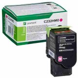 Toner Oryginalny Lexmark C232 (C232HM0) (Purpurowy)