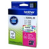 Tusz Oryginalny Brother LC-525 XL M (LC525XLM) (Purpurowy) do Brother DCP-J100