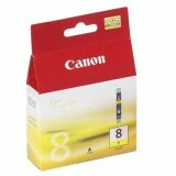 Tusz Oryginalny Canon CLI-8 Y (0623B001) (Żółty)