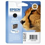 Tusz Oryginalny Epson T0711 (C13T07114010) (Czarny)