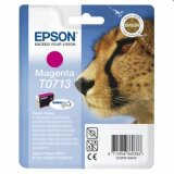 Tusz Oryginalny Epson T0713 (C13T07134010) (Purpurowy) do Epson Stylus SX218