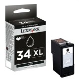 Tusz Oryginalny Lexmark 34 XL (Czarny)