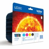 Tusze Oryginalne Brother LC-980 CMYK (LC980VALBP) (komplet) do Brother DCP-145C