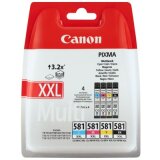 Tusze Oryginalne Canon CLI-581 XXL CMYK (1998C005) (czteropak)