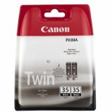 Tusze Oryginalne Canon PGI-35 (1509B012) (Czarne) (dwupak)