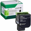 Toner Oryginalny Lexmark C242X K (C242XK0) (Czarny)