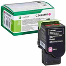 Toner Oryginalny Lexmark C242X M (C242XM0) (Purpurowy)