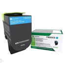 Toner Oryginalny Lexmark CX417 C (71B20C0) (Błękitny)