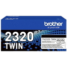 Tonery Oryginalne Brother TN-2320 TWIN (TN2320TWIN) (Czarne) (dwupak)