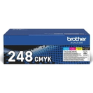 Tonery Oryginalne Brother TN-248 CMYK (TN248CMYK) (komplet)