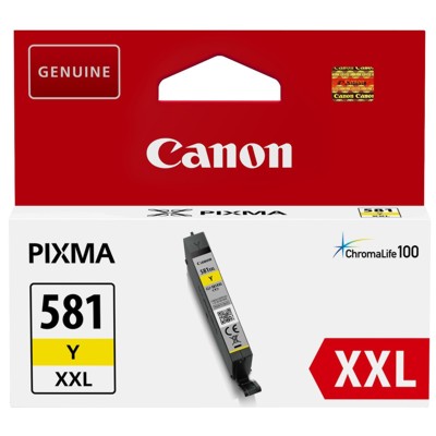 Tusz Oryginalny Canon CLI-581 XXL Y (1997C001) (Żółty)