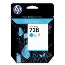 Tusz Oryginalny HP 728 130ml (F9J67A) (Błękitny)