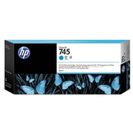 Tusz Oryginalny HP 745 300ml (F9K03A) (Błękitny)