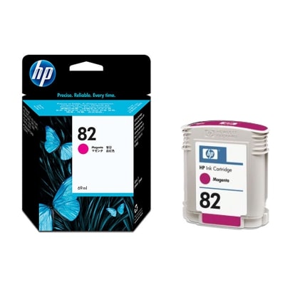 Tusz Oryginalny HP 82 (C4912AE) (Purpurowy)