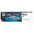 Tusz Oryginalny HP 981Y (L0R13A) (Błękitny)