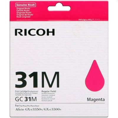 Tusz Oryginalny Ricoh GC-31M (405690) (Purpurowy)