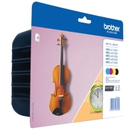 Tusze Oryginalne Brother LC-127 XL BK + 125 XL CMY (LC127XLVALBP) (komplet)
