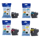 Tusze Oryginalne Brother LC-3219 XL CMYK (LC3219XLVAL) (komplet)