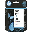 Tusze Oryginalne HP 305 BK + 305 C (6ZD17AE) (komplet)
