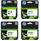 Tusze Oryginalne HP 912 XL CMYK (3YP34AE) (komplet)