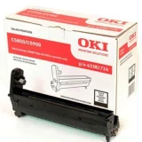 Bęben Oryginalny Oki C5800 (43381724) (Czarny) do Oki C5550 MFP