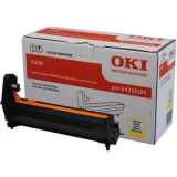 Bęben Oryginalny Oki C610 (44315105) (Żółty) do Oki C610cdn