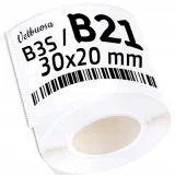 Etykiety Oryginalne Niimbot 30x20 mm (Biały) do Niimbot B21 Red