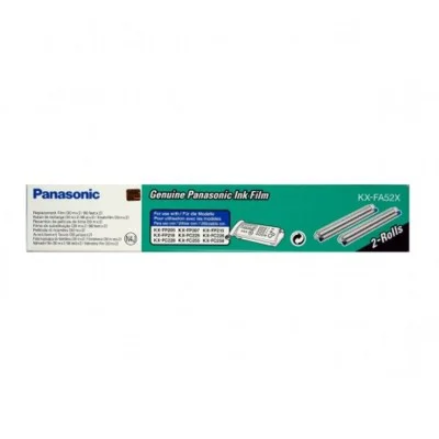 Folie Oryginalne Panasonic KX-FA52X (KX-FA52X) (Czarne) (dwupak)