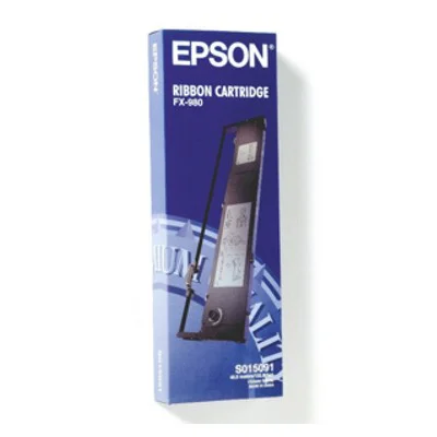 Taśma Barwiąca Oryginalna Epson C13S015091 (C13S015091) (Czarny)