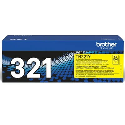 Toner Oryginalny Brother TN-321Y (TN-321Y) (Żółty)