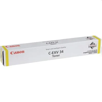 Toner Oryginalny Canon C-EXV 34 Y (3785B002) (Żółty)