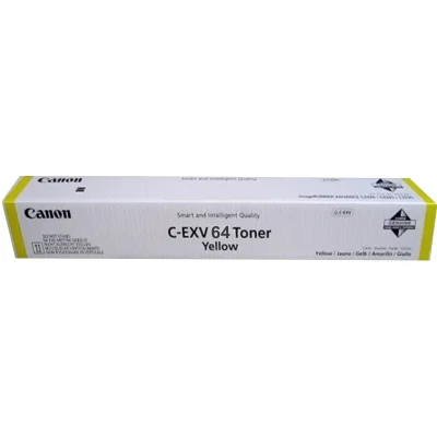Toner Oryginalny Canon C-EXV 64 Y (5756C002) (Żółty)