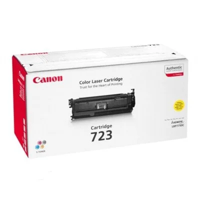 Toner Oryginalny Canon CRG-723 Y (2641B002) (Żółty)