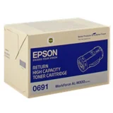 Toner Oryginalny Epson 0691 (C13S050691) (Czarny) do Epson WorkForce AL-M300DTN