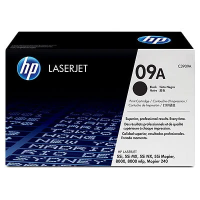 Toner Oryginalny HP 09A (C3909A) (Czarny)