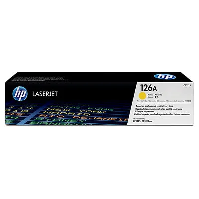 Toner Oryginalny HP 126A (CE312A) (Żółty)