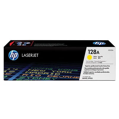 Toner Oryginalny HP 128A (CE322A) (Żółty)