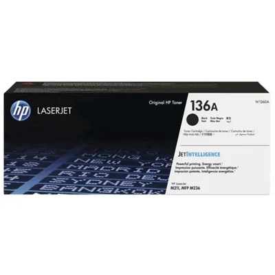 Toner Oryginalny HP 136A (W1360A) (Czarny)