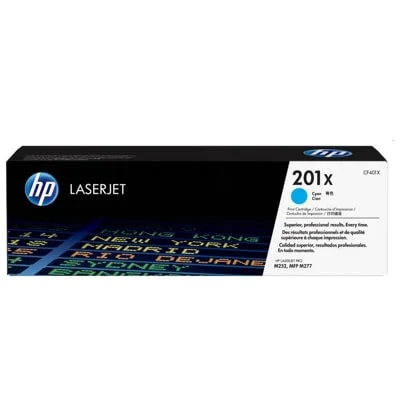 Toner Oryginalny HP 201X (CF401X) (Błękitny)