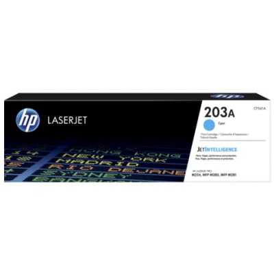 Toner Oryginalny HP 203A (CF541A) (Błękitny)