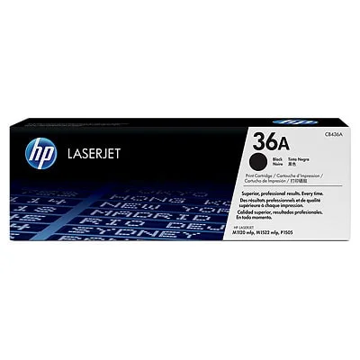 Toner Oryginalny HP 36A (CB436A) (Czarny)