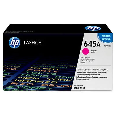 Toner Oryginalny HP 645A (C9733A) (Purpurowy)