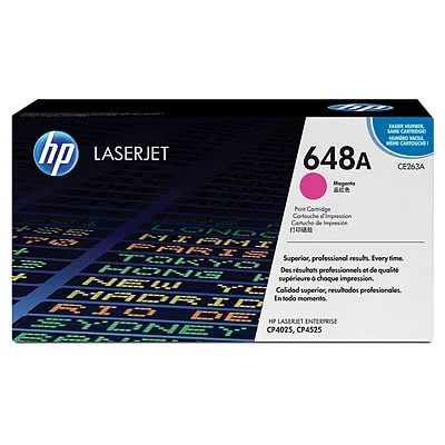 Toner Oryginalny HP 648A (CE263A) (Purpurowy)