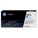 Toner Oryginalny HP 651A (CE341A) (Błękitny)